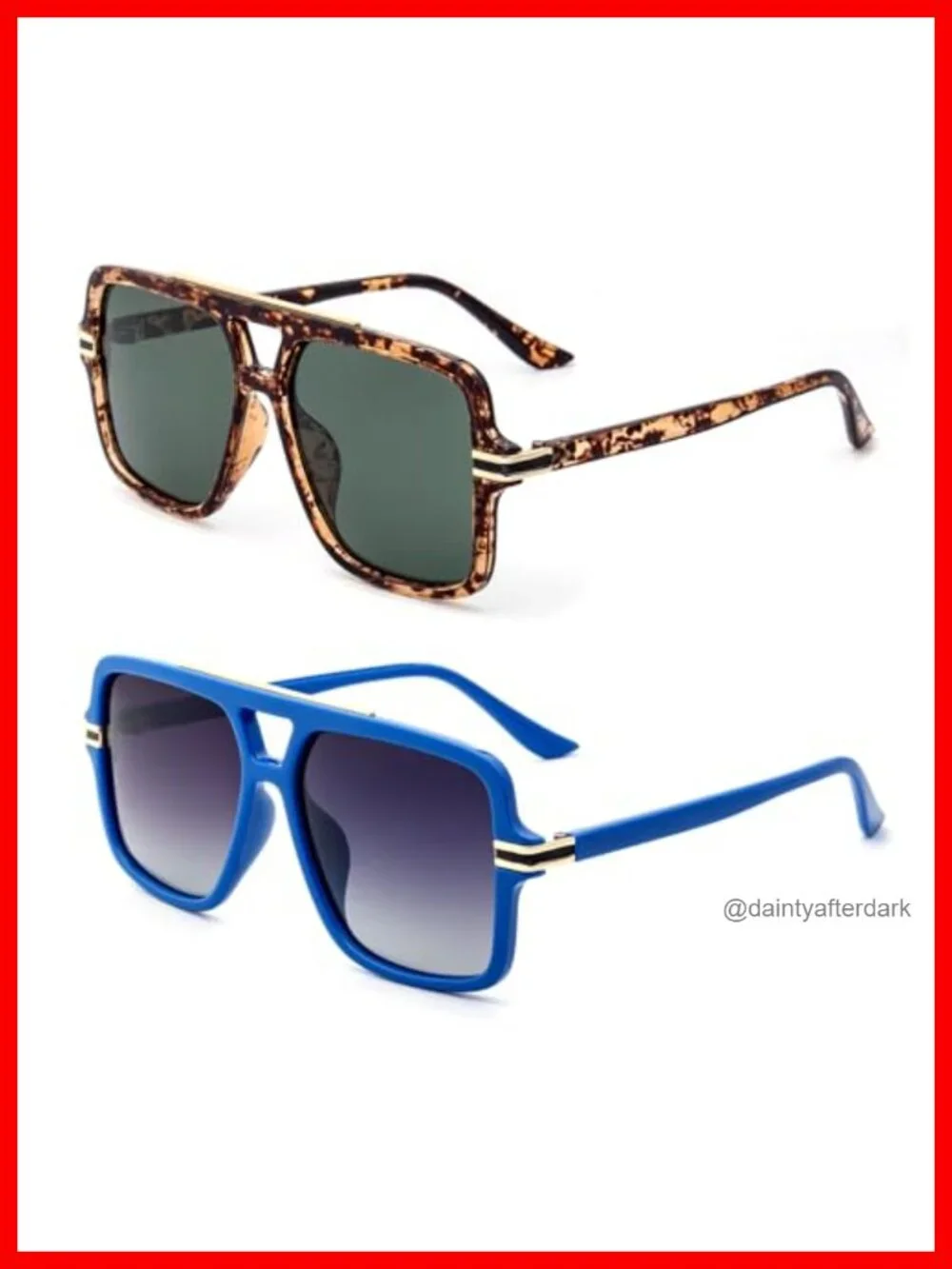 Polarized Oversized Aviator Sunglasses for Women UV400 Protection